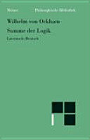 Summe der Logik / Summa logica: Aus Teil 1: Über die Termini. Zweisprachige Ausgabe