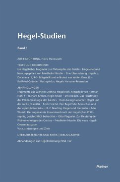 Hegel-Studien Band 1