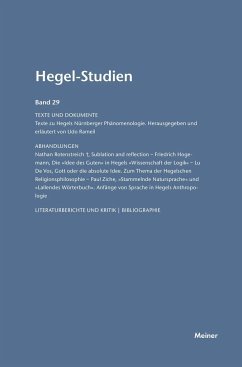 Hegel-Studien Band 29