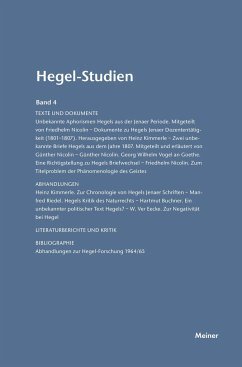 Hegel-Studien Band 4