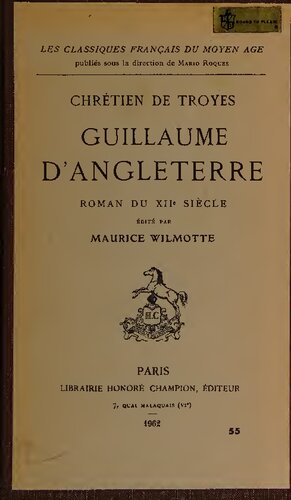 Guillaume d’Angleterre, roman du XIIe siècle
