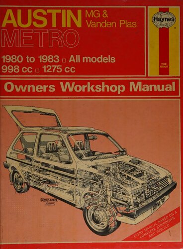 Haynes Austin Metro Owners Workshop Manual