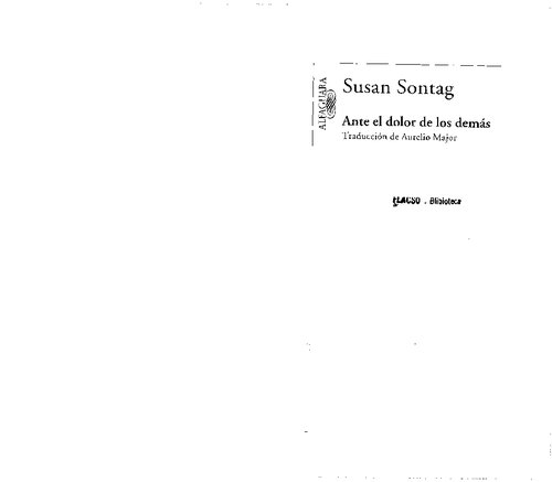 Ante el dolor de los demás