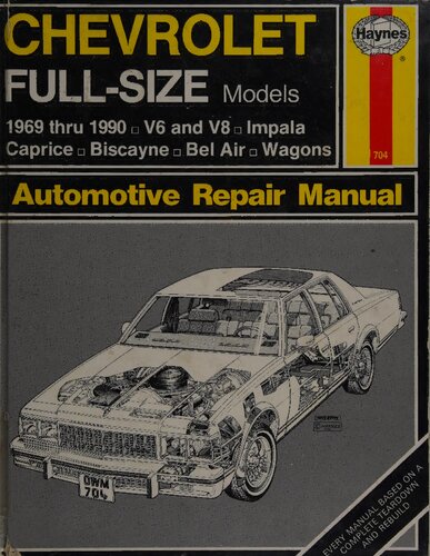 Haynes Chevrolet Full-Size Automotive Repair Manual