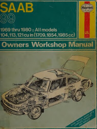 Haynes Saab 99 1969-79 All Models Owners Workshop Manual