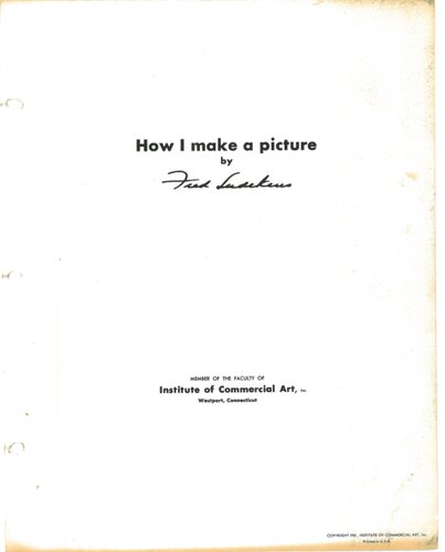 Famous Artists Advanced Program - Fred Ludekens