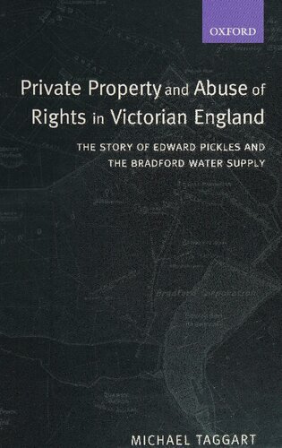 Private property and abuse of rights in Victorian England