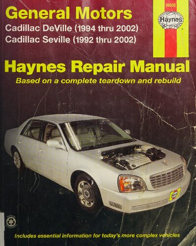 Haynes General Motors Cadillac DeVille and Seville Automotive Repair Manual