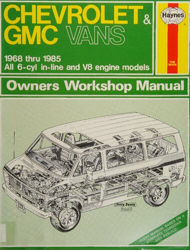 Haynes Chevrolet & GMC Vans Owners Workshop Manual