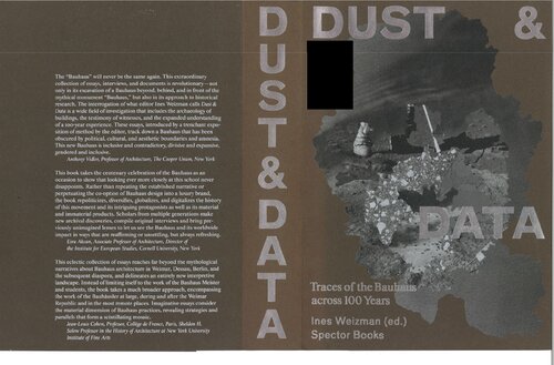 Dust and Data. Traces of the Bauhaus across 100 years