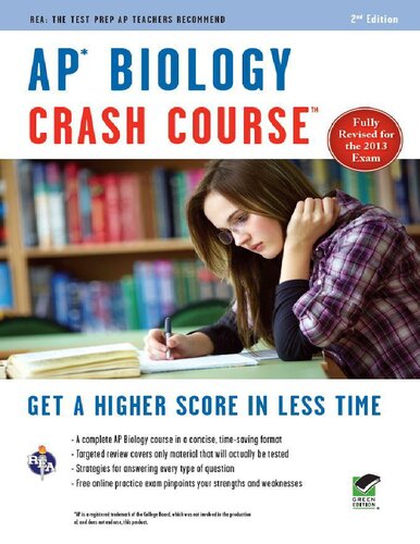 AP Biology Crash Course: Get a Higher Score in Less Time