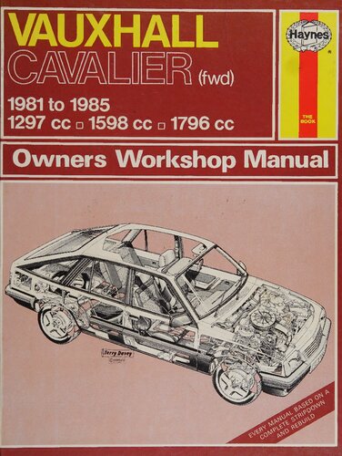 Haynes Vauxhall Cavalier (fwd) Owners Workshop Manual