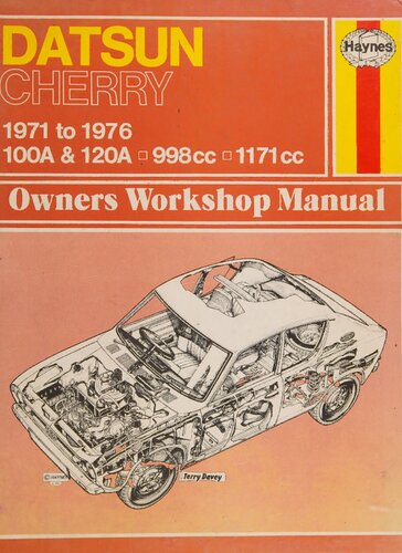 Haynes Datsun Cherry Owners Workshop Manual