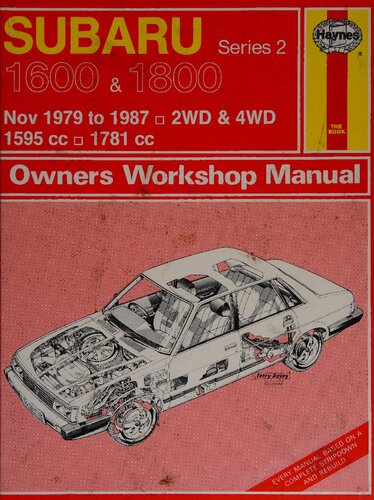 Haynes Subaru 1600 & 1800 Owners Workshop Manual