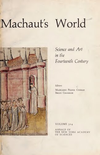 Machaut's world: science and art in the fourteenth century