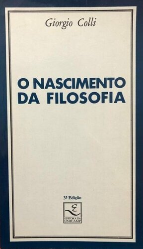 O nascimento da filosofia