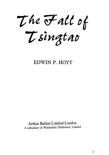 The Fall of Tsingtao