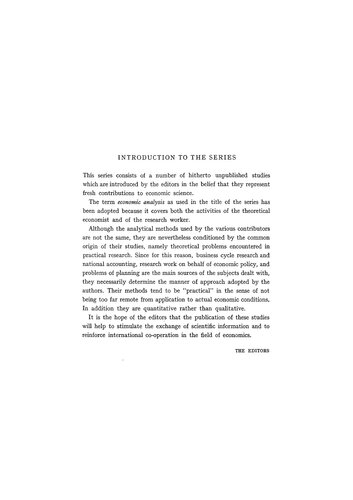 Economic Policy: Principles and Design