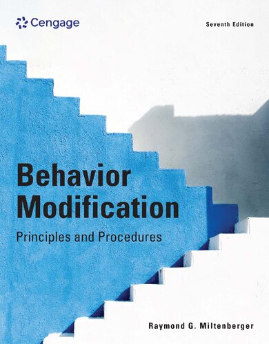Behavior Modification: Principles and Procedures