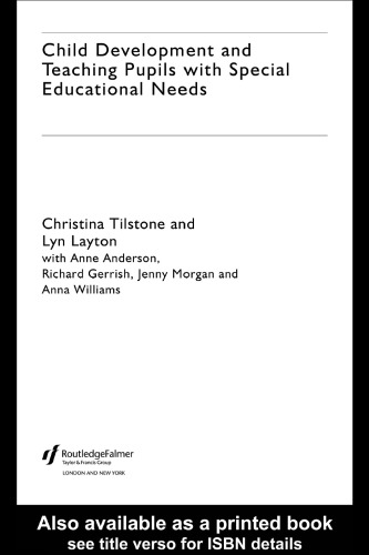 Child Development and Teaching the Pupil with Special Educational Needs