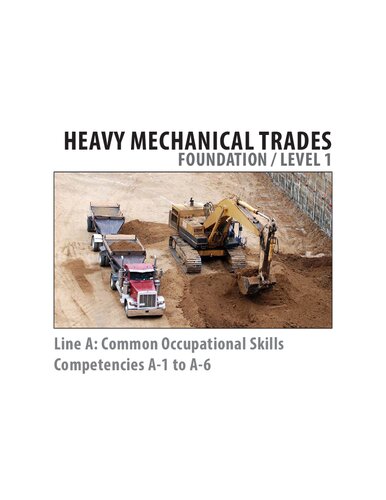 HEAVY MECHANICAL TRADES FOUNDATION / LEVEL 1 Line A Book 1