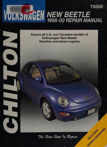 Chilton's Volkswagen New Beetle 1998-00 Repair Manual