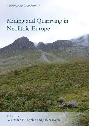 Mining and Quarrying in Neolithic Europe: A Social Perspective (Neolithic Studies Group Seminar Papers)