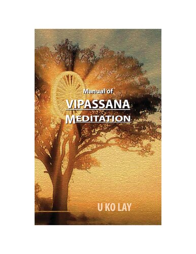 Manual of Vipassana Meditation