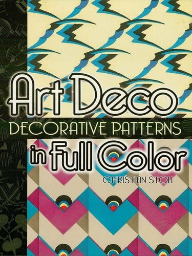 Art Deco Decorative Patterns in Full Color