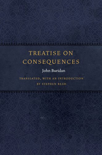 Treatise on Consequences (Medieval Philosophy: Texts and Studies)