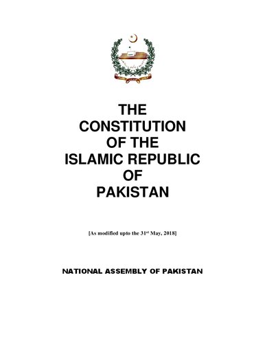 Constitution of Pakistan 1973