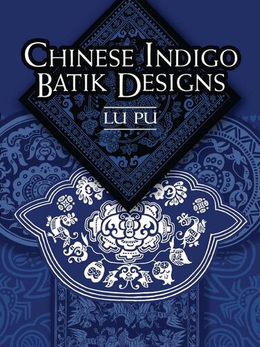 Chinese Indigo Batik Designs