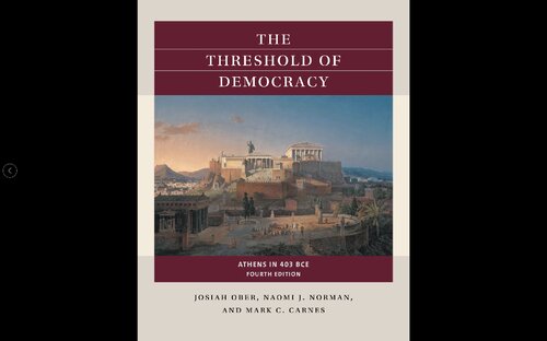 The Threshold of Democracy: Athens in 403 BCE
