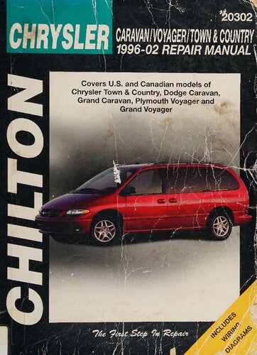 Chilton's Chrysler Caravan/Voyager/Town & Country 1996-2002 Repair Manual
