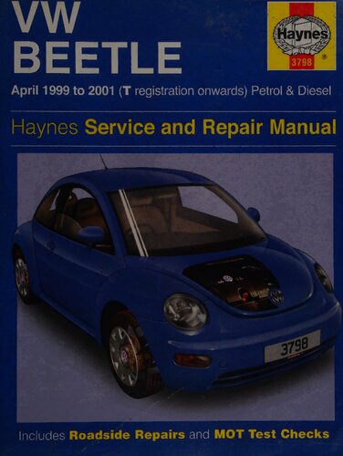 Haynes VW Beetle (99-01) Service & Repair Manual