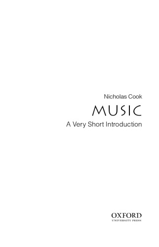 Music: A Very Short Introduction (Very Short Introductions)