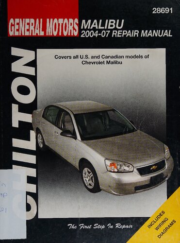 Chilton's General Motors Malibu 2004-07 Repair Manual