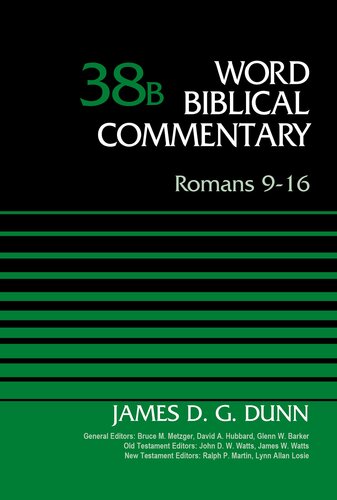 Romans 9-16, Volume 38b