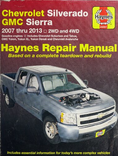 Haynes Chevrolet & GMC Sierra Pick-Ups 2007 thru 2013 Automotive Repair Manual