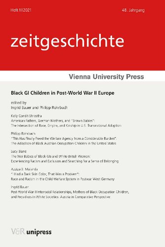 Black GI Children in Post-World War II Europe