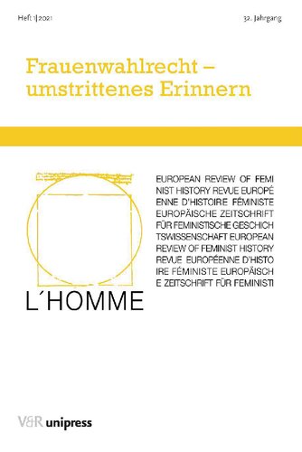 Frauenwahlrecht – umstrittenes Erinnern