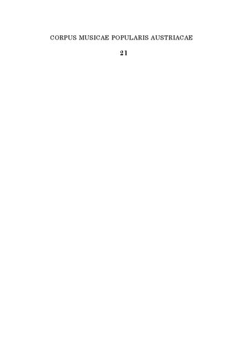 Weststeirisches Musikantentum