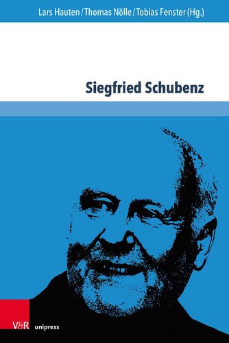 Siegfried Schubenz: Initiativen und Perspektiven
