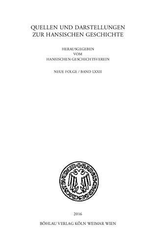 Quellenkunde als Methode: Zum Aussagewert der Lübecker Niederstadtbücher des 15. Jahrhunderts