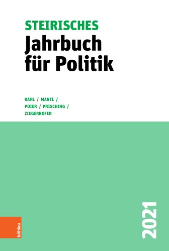 Steirisches Jahrbuch für Politik 2021