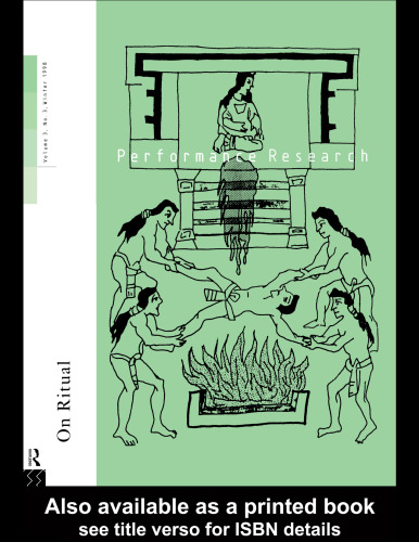 On America: Performance Research 3:1 (Performance Research)