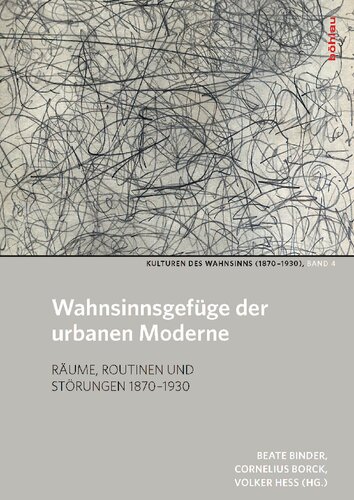 Wahnsinnsgefüge der urbanen Moderne: Räume, Routinen und Strukturen 1870–1930
