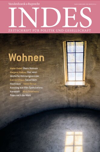 Wohnen: Indes. Zeitschrift für Politik und Gesellschaft 2020, Heft 02