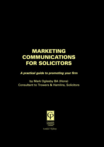 Marketing Communications For Solicitors