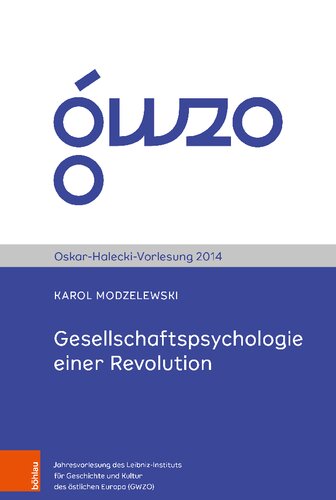 Gesellschaftspsychologie einer Revolution: Die „Solidarność“ als Massenbewegung, ihre Niederlage während des Kriegsrechts, und wie ihr Mythos als Deckmantel für die Transformationsprozesse in Polen genutzt wurde